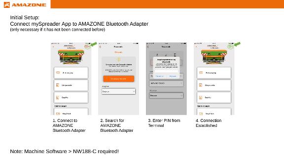 mySpreader Initial Setup