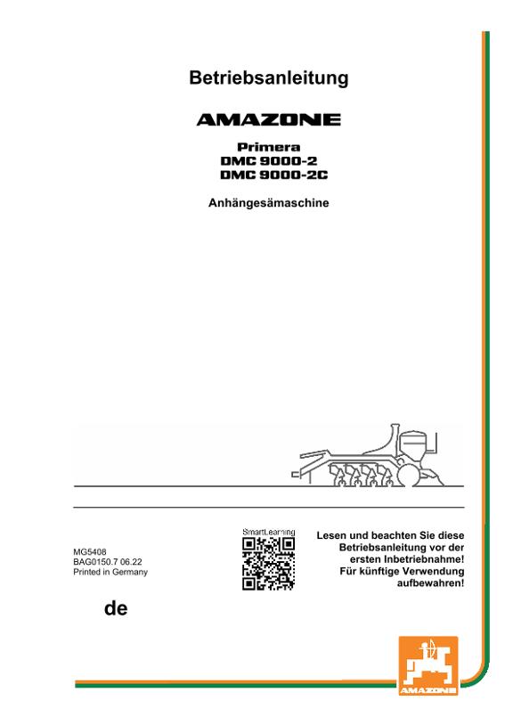 Betriebsanleitung PRIMERA DMC 9000-2
