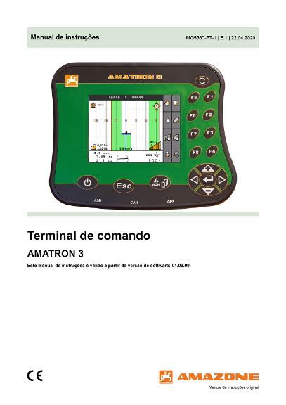 Manual de Instruções AMATRON 3