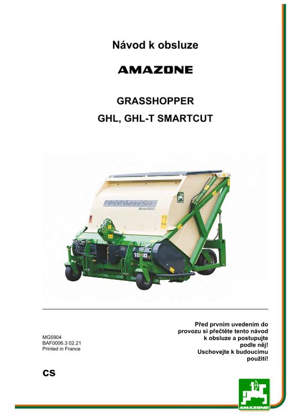 Návod na obsluhu GHL GHL-T SMARTCUT