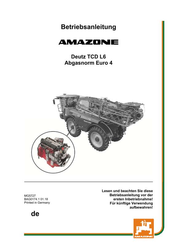 Betriebsanleitung DEUTZ TCD 6.1 L6 EURO 4