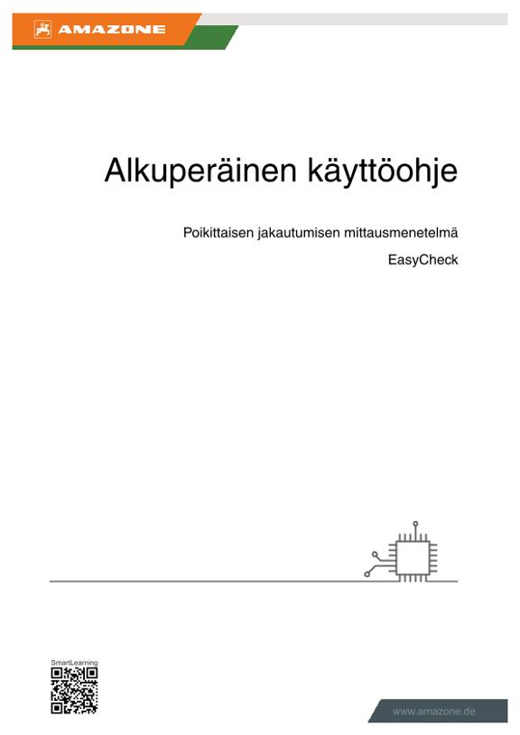Käyttöohjekirja EasyCheck