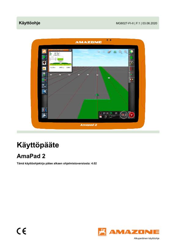 Käyttöohjekirja AmaPad 2