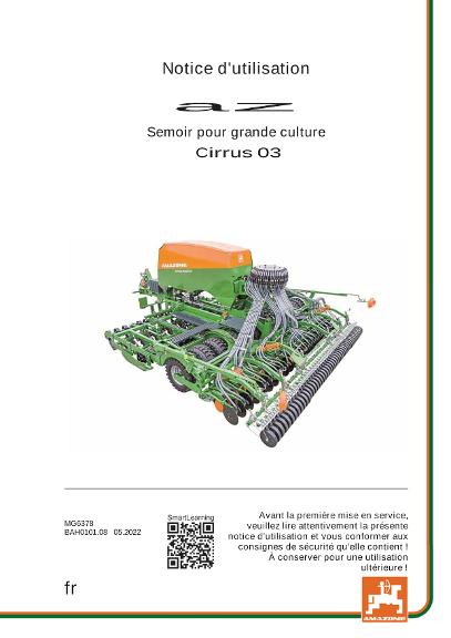 Notice d'utilisation BA CIRRUS 03 /-COMPACT/-2/-2C/-2CC