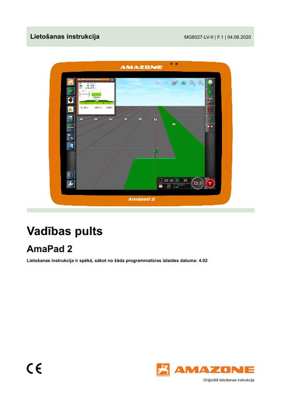Ekspluatācijas instrukcija BA AmaPad 2