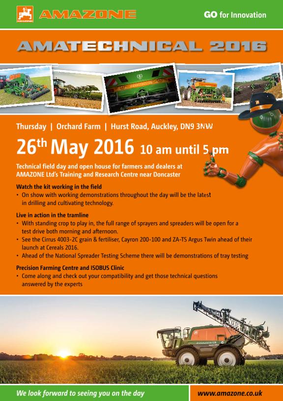 Flyer AMATECHNICAL 2016