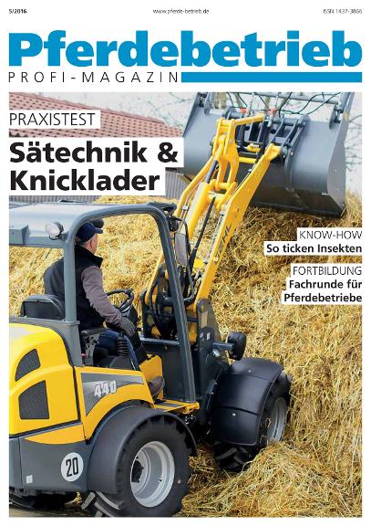 Praxistext Sätechnik - Streuen oder Schlitzen - ZA-M und D9-3000 - Pferdebetrieb 05/2016