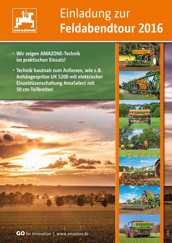 Flyer Feldabendtour 2016