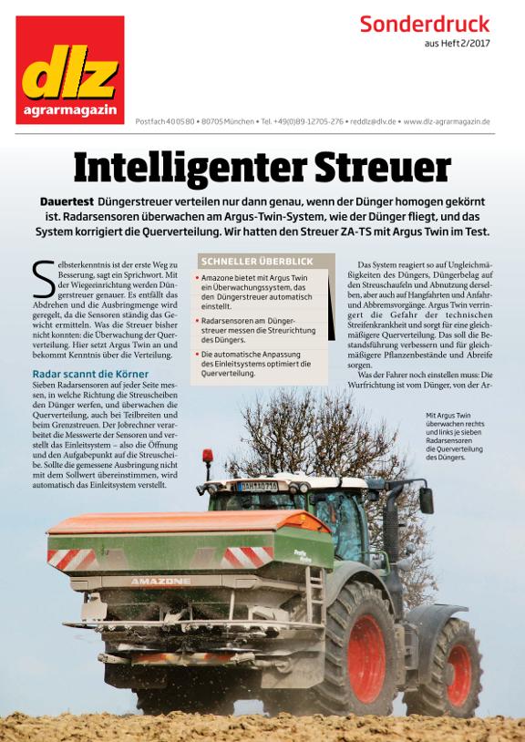 dlz Sonderdruck "Intelligenter Streuer - ZA-TS mit Argus Twin" 02/2017