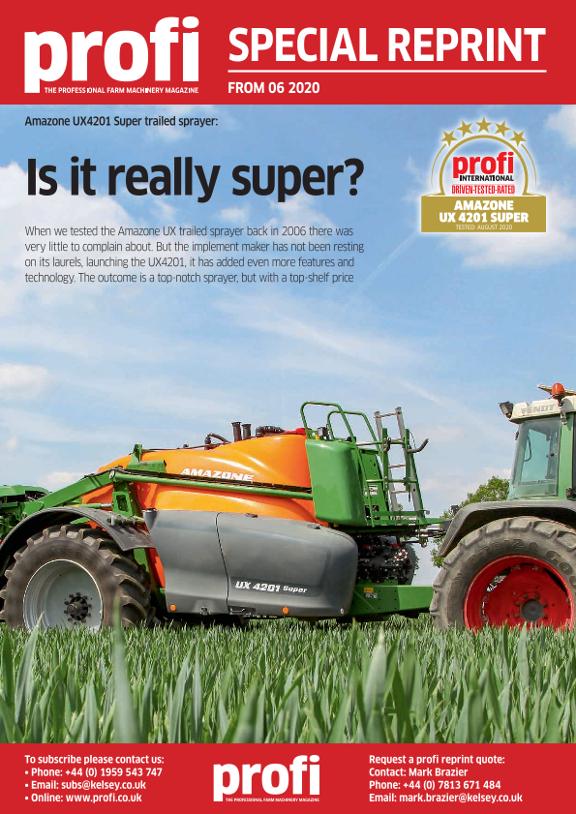 Amazone UX 4201 Super - Special Reprint profi 06-2020