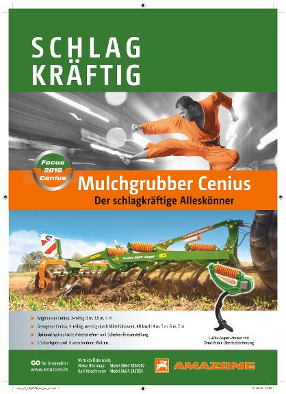 Anzeige "Schlagkräftig", A4, 4c, at
