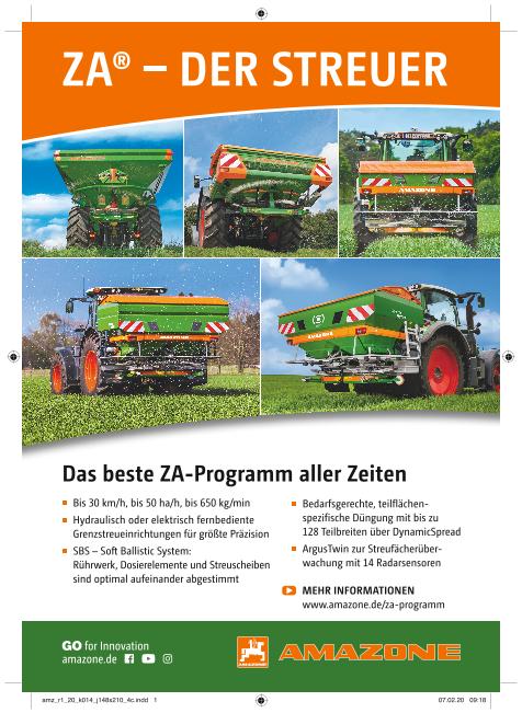 Anzeige „ZA® – DER STREUER“ 148x210, 4c