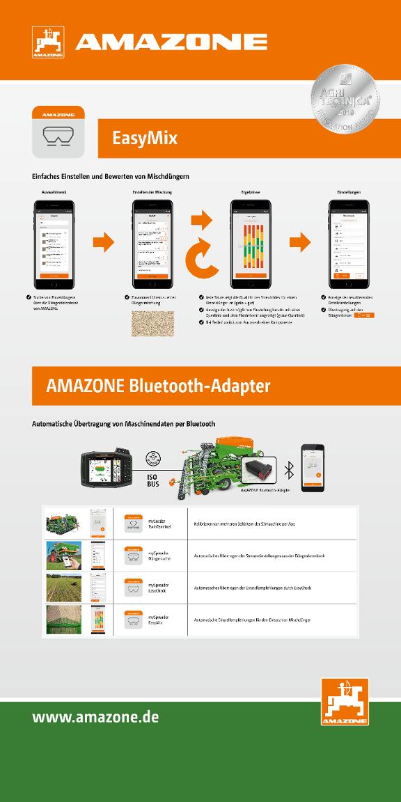 Roll-Up "mySpreader-App + Bluetooth-Adapter" 1000 x 2000 mm