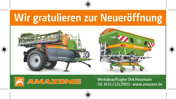Anzeige „Wir gratulieren zur Neueröffnung“, 99x50, 4c, Z