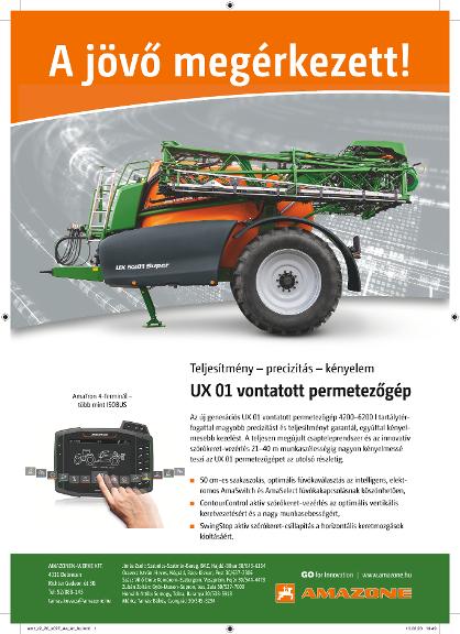 Anzeige „A jövo megérkezett!“, A4, 4c, hu