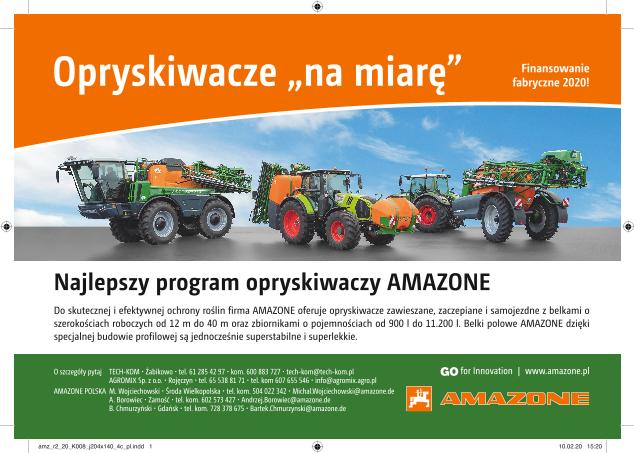 Anzeige "Opryskiwacze „na miarę”", 204x140, 4c, pl