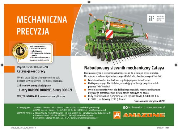 Anzeige "MECHANICZNA PRECYZJA", 210x148, 4c, pl