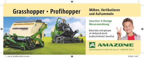 Anzeige „Grasshopper + Profihopper“, 210x75, 4c