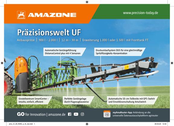 Anzeige „Präzisionswelt UF”, 210x148, 4c