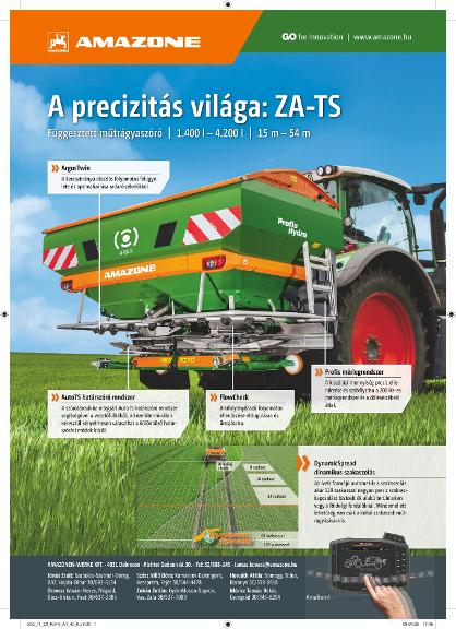 Anzeige „A precizitás világa: ZA-TS“, A4, 4c, hu