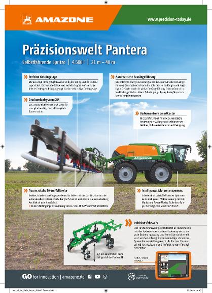 Anzeige „Präzisionswelt Pantera“, A4, 4c