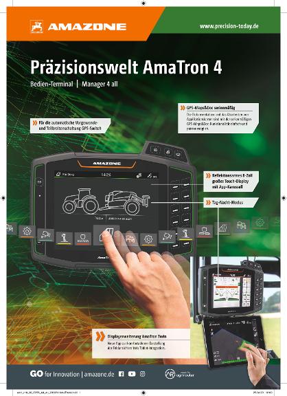 Anzeige „Präzisionswelt AmaTron 4“, A4, 4c