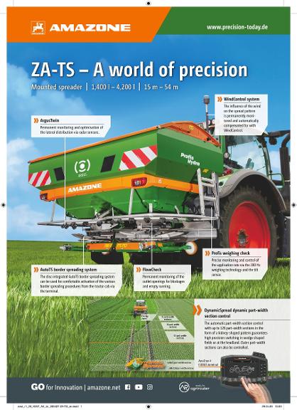 Advertisement "ZA-TS – A world of precision", A4, 4c, en