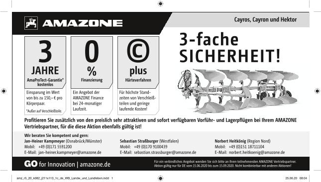 Anzeige „3-fache SICHERHEIT” – Cayros, Cayron und Hektor, 211x113, 1c, Z