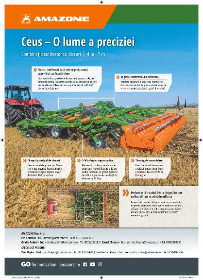 Anzeige "Ceus – O lume a preciziei", A4, 4c, ro