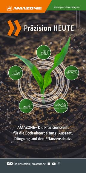 Roll-Up "Präzision HEUTE" 1000 x 2000 mm