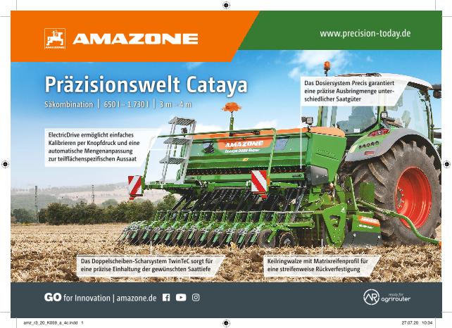 Anzeige „Präzisionswelt Cataya“, 210x148, 4c