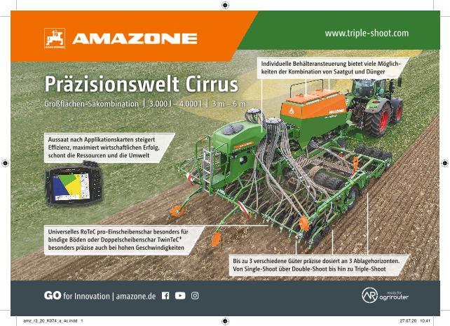 Anzeige „Präzisionswelt Cirrus“, 210x148, 4c