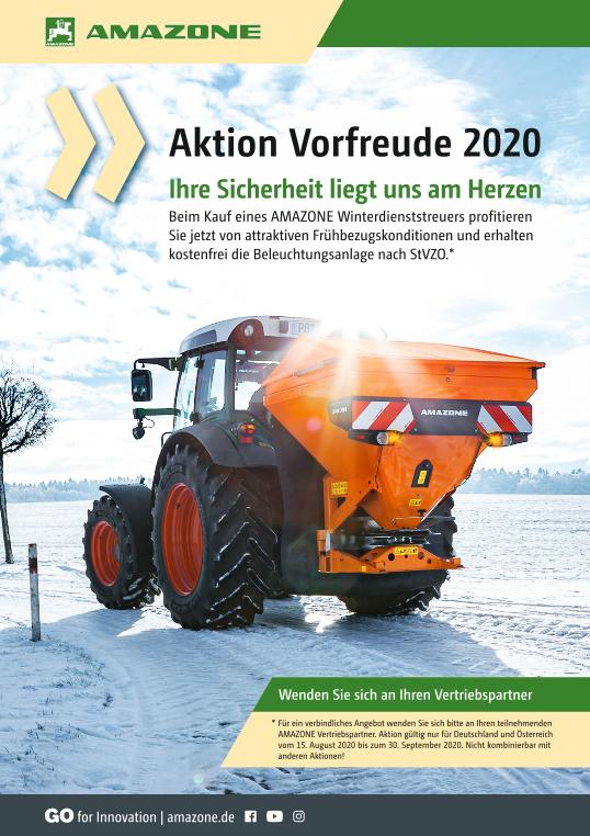 Flyer "Aktion Vorfreude 2020“