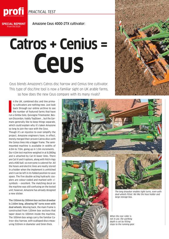 Catros + Cenius = Ceus | SPECIAL REPRINT From 09/2020