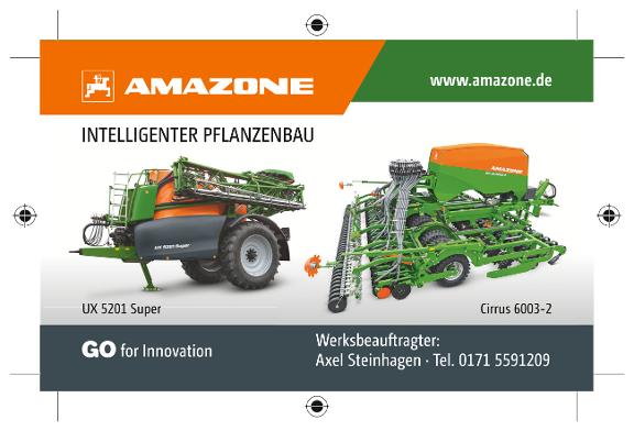 Anzeige „Intelligenter Pflanzenbau“, 90x55, 4c