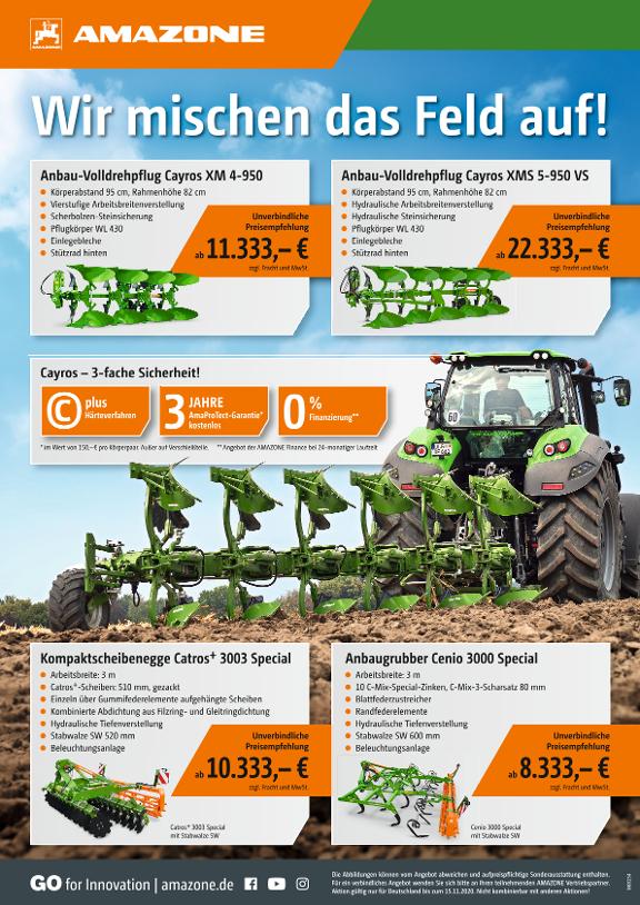 Flyer Passive Bodenbearbeitung