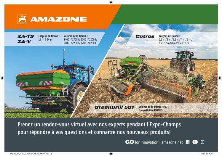 Afficher "ZA-TS, ZA-V, Catros, GreenDrill", 9,75x6,67 Zoll, 4c, fr (Kanada)