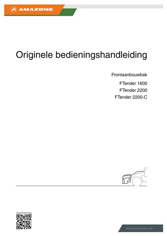 Bedieningshandleiding FTENDER 1600 / 2200 / 2200-C