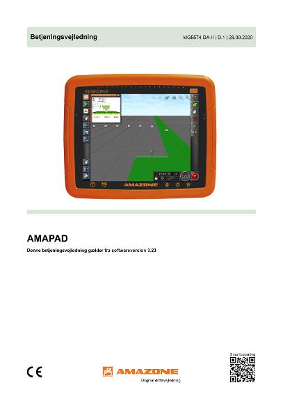 Brugsanvisning AmaPad