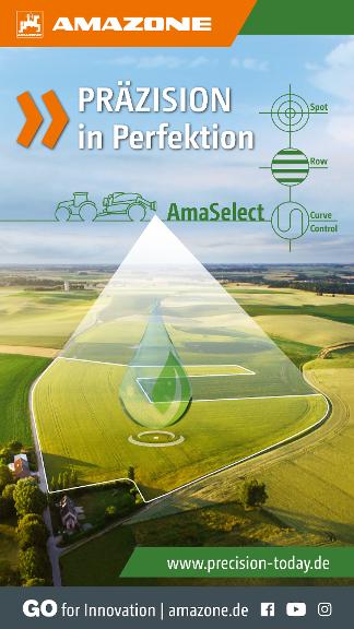 Anzeige „PRÄZISION in Perfektion – AmaSelect“, 1080x1920pix, rgb