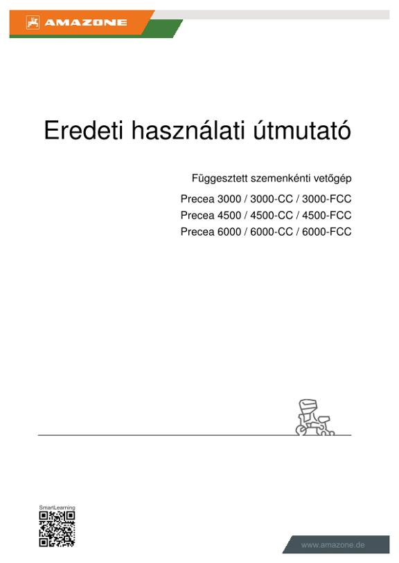 Kezelési útmutató PRECEA 3000/4500/6000/-CC/-FCC
