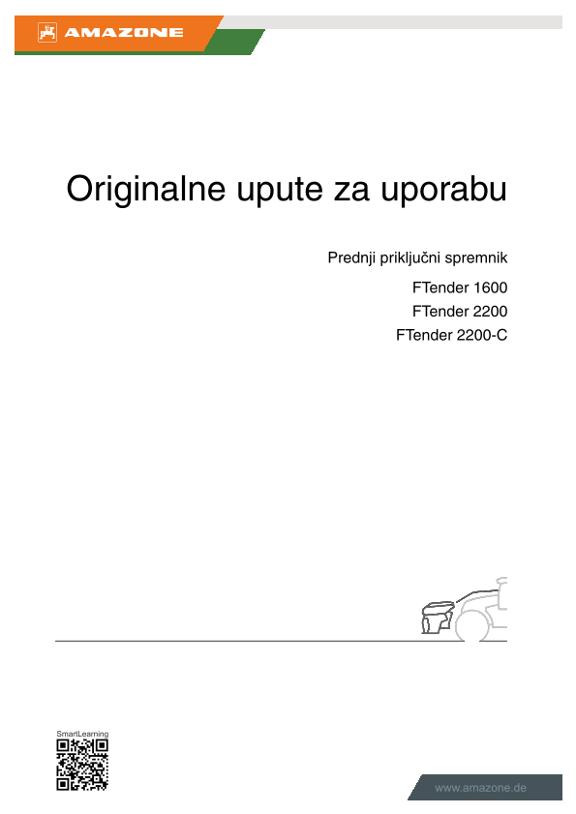 Upute za uporabu FTENDER 1600 / 2200 / 2200-C