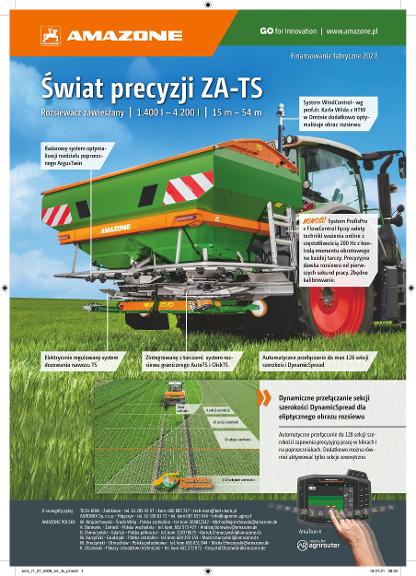 Anzeige „Świat precyzji ZA-TS”, A4, 4c, pl