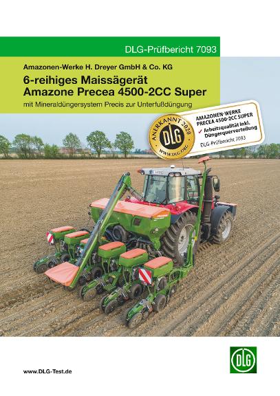 Test: DLG-Prüfbericht 7093 Precea 4500-2CC Super