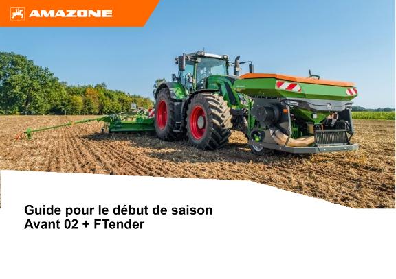 Guide pour le début de saison Avant 02 + FTender