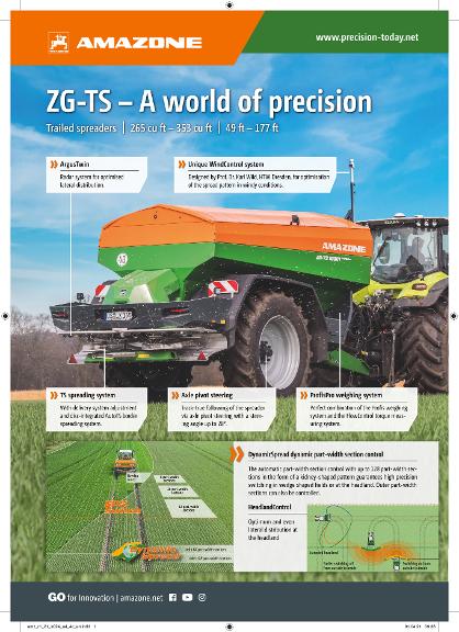 Advertisement "ZG-TS – A world of precision", A4, 4c, en (Kanada)