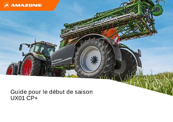 Guide pour le début de saison UX01 CP+