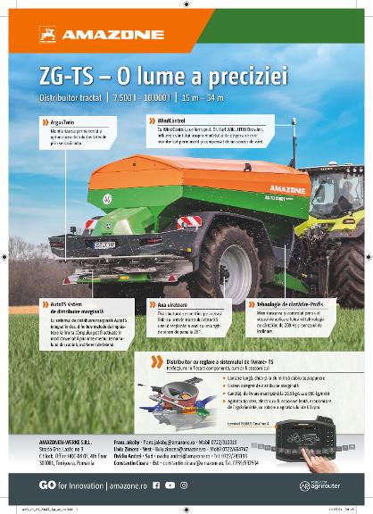 Anzeige „ZG-TS – O lume a preciziei", A4, 4c, ro