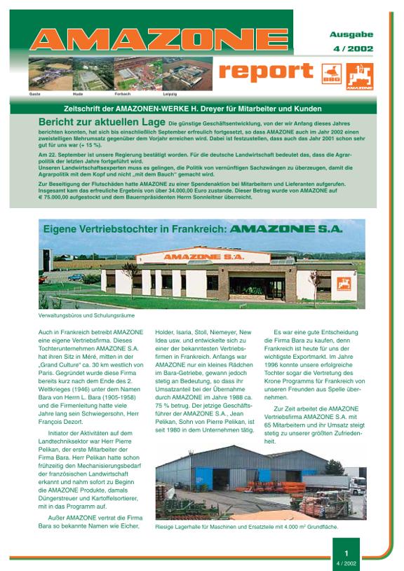 Amazone-Report 2002/04 - Nr. 04