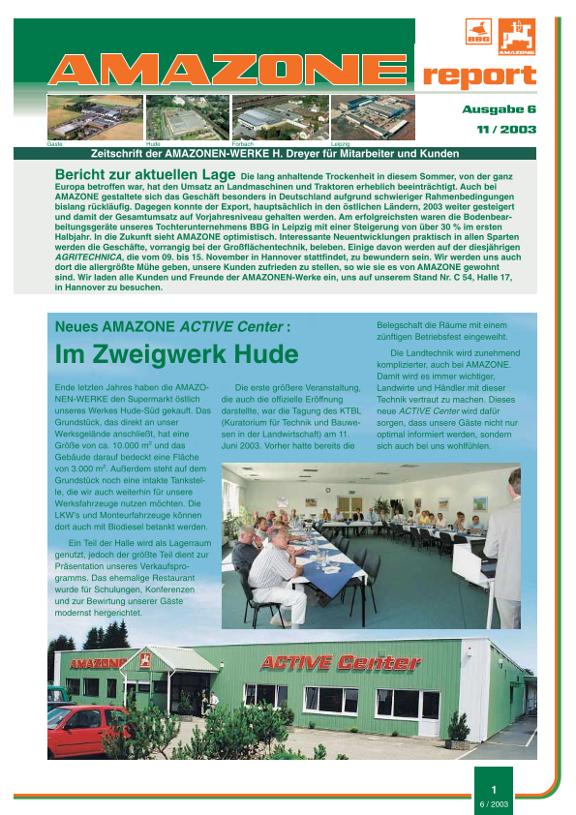 Amazone-Report 2003/11 - Nr. 06